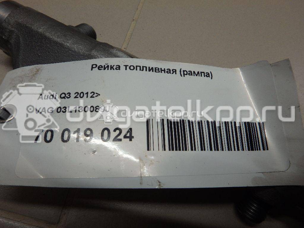 Фото Рейка топливная (рампа) для двигателя CFFB для Audi A3 / Q3 8U 140 л.с 16V 2.0 л Дизельное топливо 03L130089J {forloop.counter}}