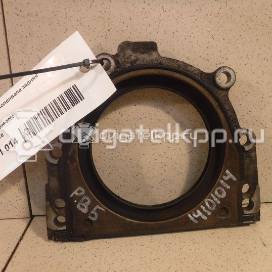 Фото Крышка коленвала задняя для двигателя BSE для Audi A3 102 л.с 8V 1.6 л бензин 06B103171B