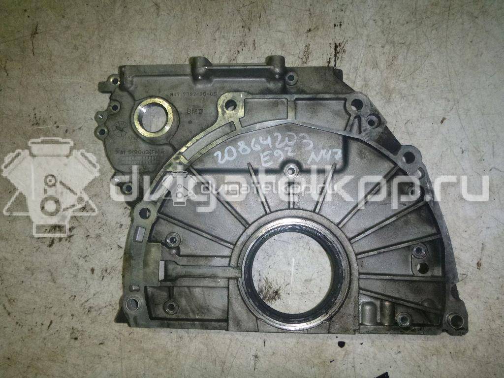 Фото Крышка коленвала задняя для двигателя N47 D20 A для Bmw 1 / 3 90-197 л.с 16V 2.0 л Дизельное топливо 11147807755 {forloop.counter}}