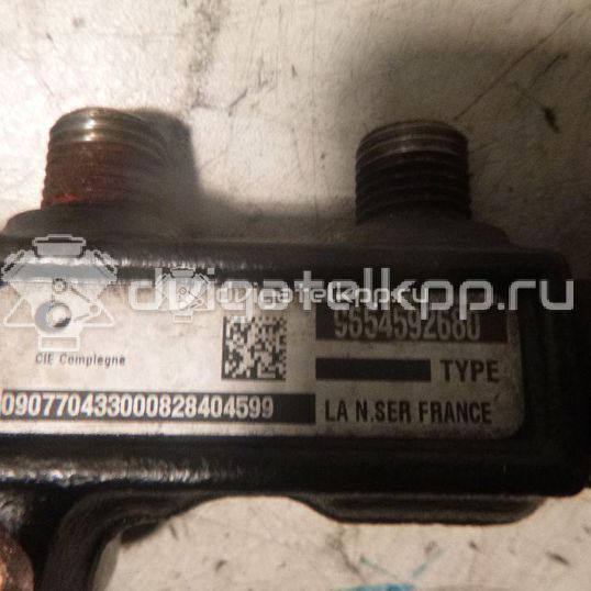 Фото Рейка топливная (рампа) для двигателя D 4164 T для Volvo V50 Mw / V70 / C30 / S40 / S80 109-110 л.с 16V 1.6 л Дизельное топливо 9654592680