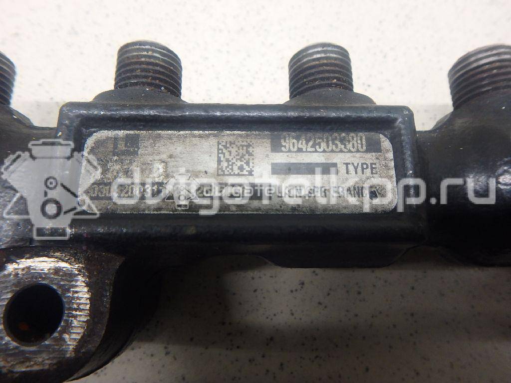 Фото Рейка топливная (рампа) для двигателя 9HY (DV6TED4) для Citroen C4 / C5 / Xsara 109-116 л.с 16V 1.6 л Дизельное топливо 1447993 {forloop.counter}}