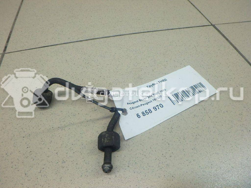 Фото Трубка ТНВД для двигателя RHZ (DW10ATED) для Citroen C4 / C5 / Xsara / Xantia / Evasion 22, U6 107-110 л.с 8V 2.0 л Дизельное топливо 1570J7 {forloop.counter}}